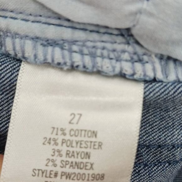 Harper Heritage Jeans Blue Denim Stretch High Rise Skinny Womens Size 27 - Picture 7 of 7